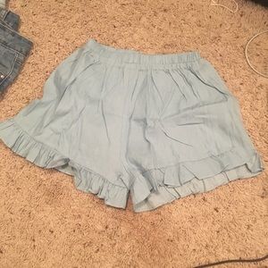 High wasted shorts